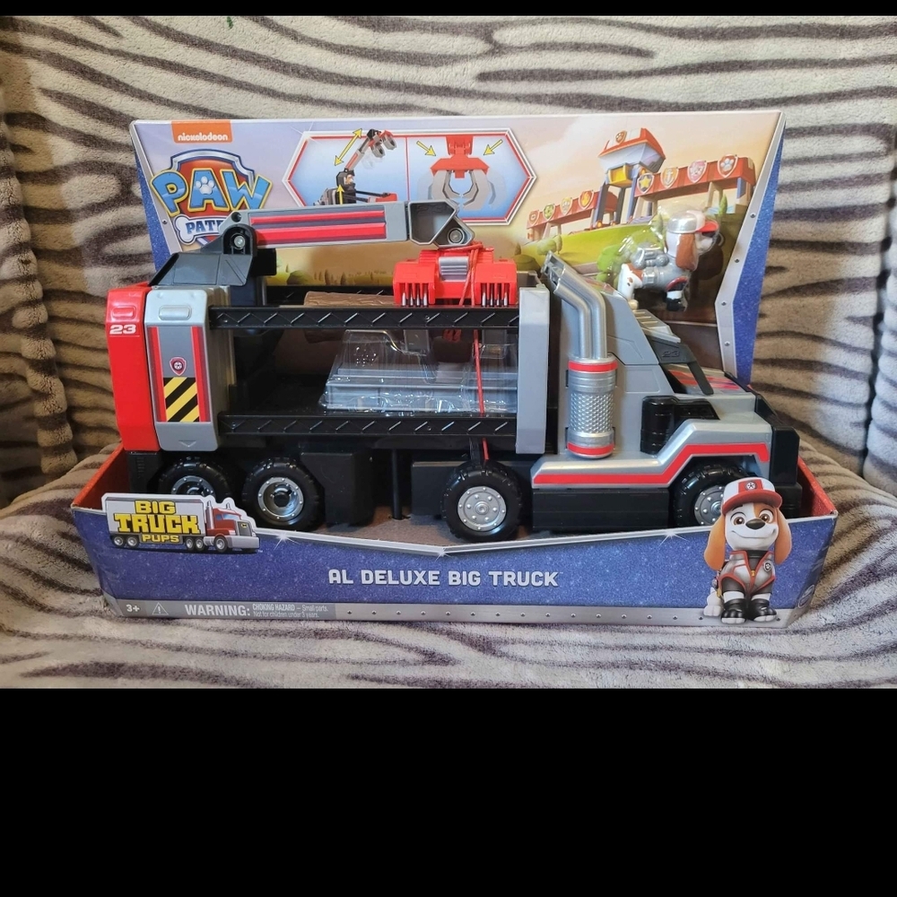 Paw Patrol Red and Gray Rescue Truck